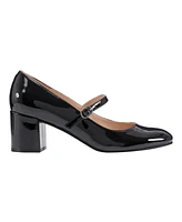 Bandolino Women's Cariann Round Toe Block Heel Mary-Jane Pumps