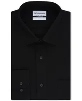 Men Classic-Fit Solid Color Dress Shirt