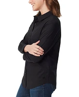 Gloria Vanderbilt Women's Amanda Long-Sleeve Fitted Shirt