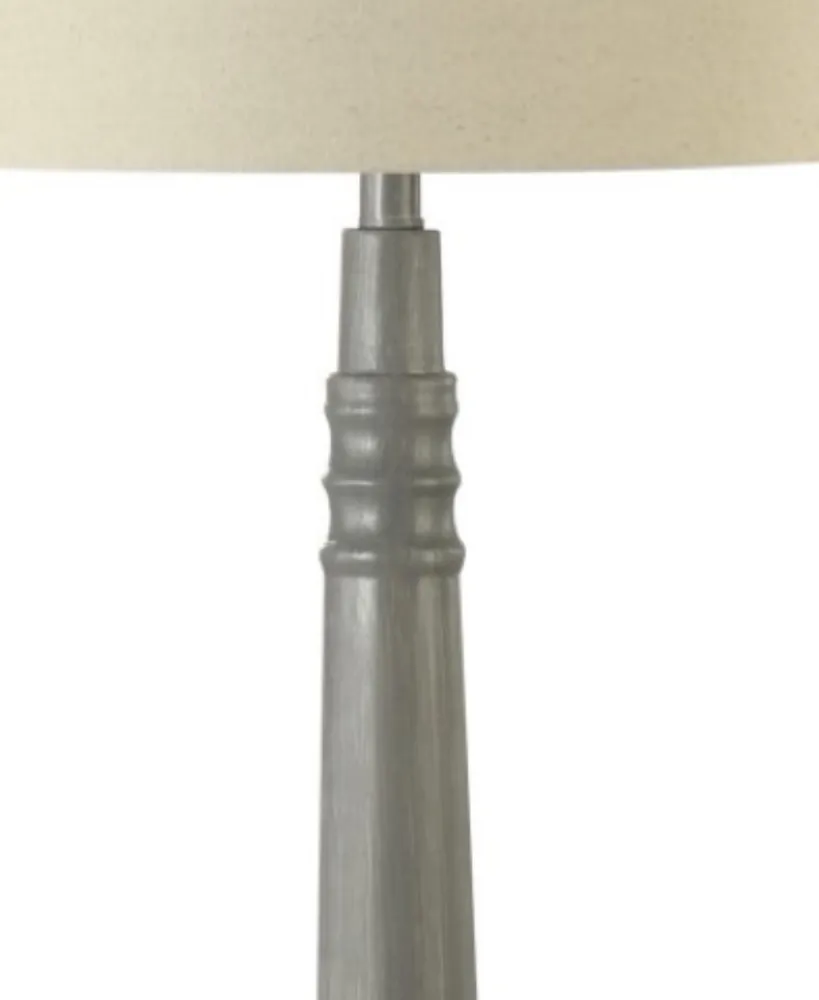 61" Resin Floor Lamp with Designer Shade