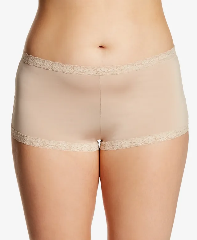 Maidenform Casual Comfort Lace Boyshort Underwear Dmclbs In Urchin
