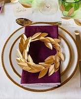 Noritake Charlotta Gold Set of 4 Dinner Plates, Service For 4