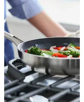  Blue Diamond HD Stainless Steel Clad Pro 8 Frypan