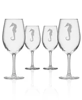 Rolf Glass Seahorse All Purpose Wine Glass 18Oz