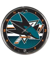 Wincraft San Jose Sharks Chrome Wall Clock