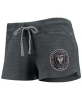 Women's Concepts Sport Charcoal Inter Miami Cf Resurgence Shorts