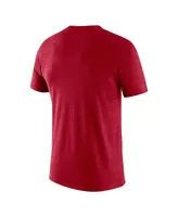 Men's Jordan Crimson Oklahoma Sooners Team Issue Velocity Performance T-shirt