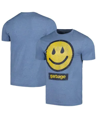 Men's Heather Royal Garbage Smile T-shirt