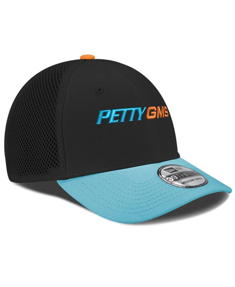 Men's New Era Black Petty Gms Motorsports Neo 39THIRTY Flex Hat