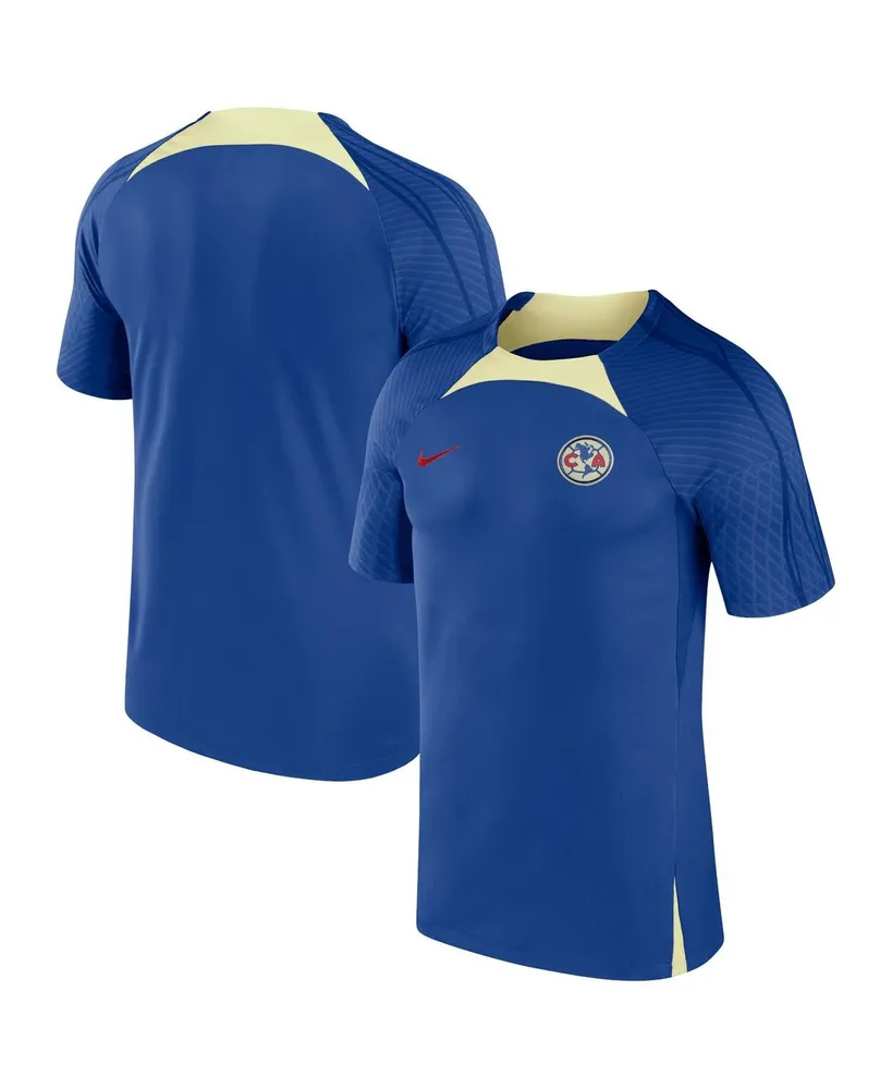 Men's Nike Blue Club America Strike Raglan Performance Top