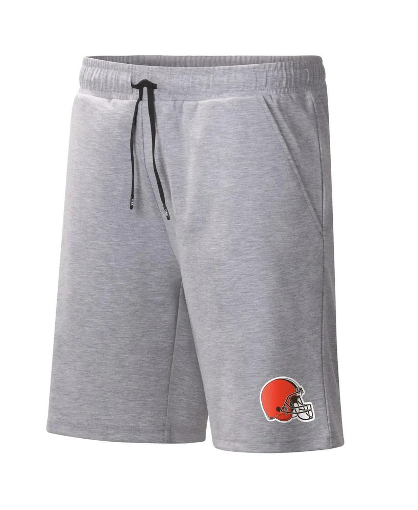Men's Msx by Michael Strahan Heather Gray Cleveland Browns Trainer Shorts
