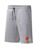 Men's Msx by Michael Strahan Heather Gray Cleveland Browns Trainer Shorts