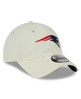 Men's New Era Cream New England Patriots Core Classic 2.0 9TWENTY Adjustable Hat