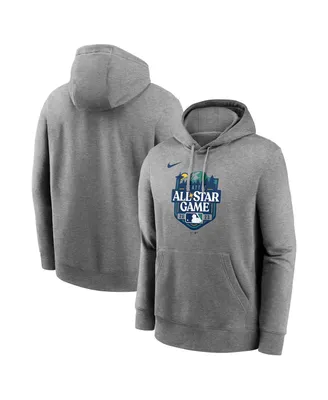 Men's Nike Gray 2023 Mlb All-Star Game Fleece Pullover Hoodie