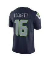 Men's Nike Tyler Lockett Navy Seattle Seahawks Vapor F.u.s.e. Limited Jersey