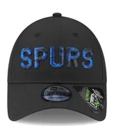 Men's New Era Black Tottenham Hotspur Overlay 9FORTY Adjustable Hat