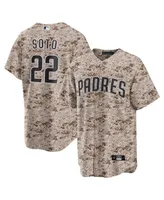 Men's Nike Juan Soto Camo San Diego Padres Usmc Alternate Replica Player Jersey