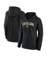 Women's Fanatics Black Colorado Buffaloes Evergreen Campus Pullover Hoodie