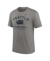 Men's Nike Heather Gray 2023 Mlb All-Star Game Tri-Blend T-shirt