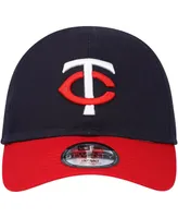 Infant Boys and Girls New Era Navy Minnesota Twins Team Color My First 9TWENTY Flex Hat