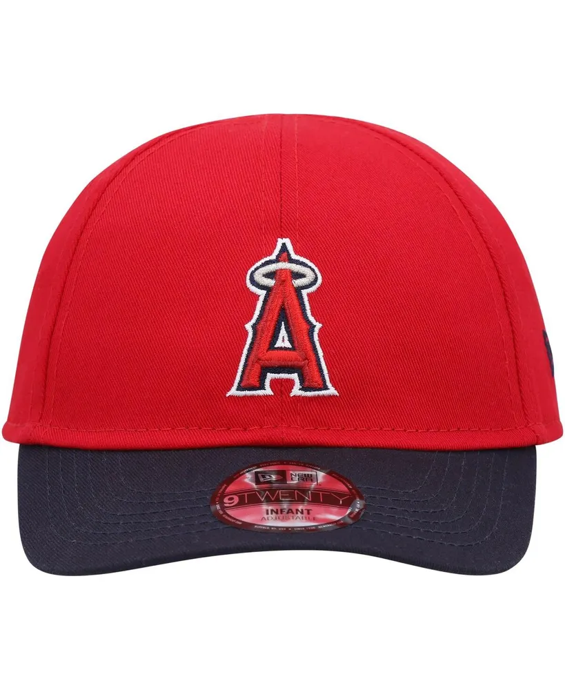 Infant Boys and Girls New Era Red Los Angeles Angels Team Color My First 9TWENTY Flex Hat