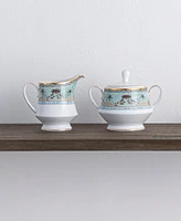 Noritake Serene Garden Sugar Creamer 2 Piece Set