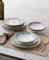 Noritake Serene Garden 12 Piece Set, Service for 4