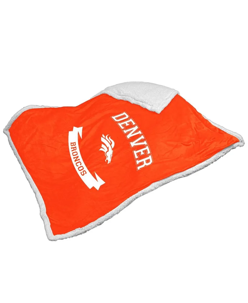 Denver Broncos 50" x 60" Sherpa Blanket