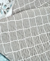 Lush Decor Aprile Floral Reversible 3-Pc. Quilt Set, Full/Queen