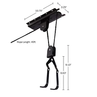 The Bicycle Repair Stand by Rad Cycle holds up to 66-pounds effortlessly in heavy-duty clamps that are engineered not to harm your bike's finish.