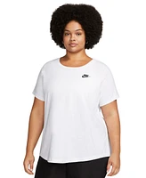 Nike Plus Active Sportswear Club Essentials Short-Sleeve T-Shirt