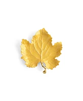 Michael Aram Vine Yellow Grape Leaf Dish