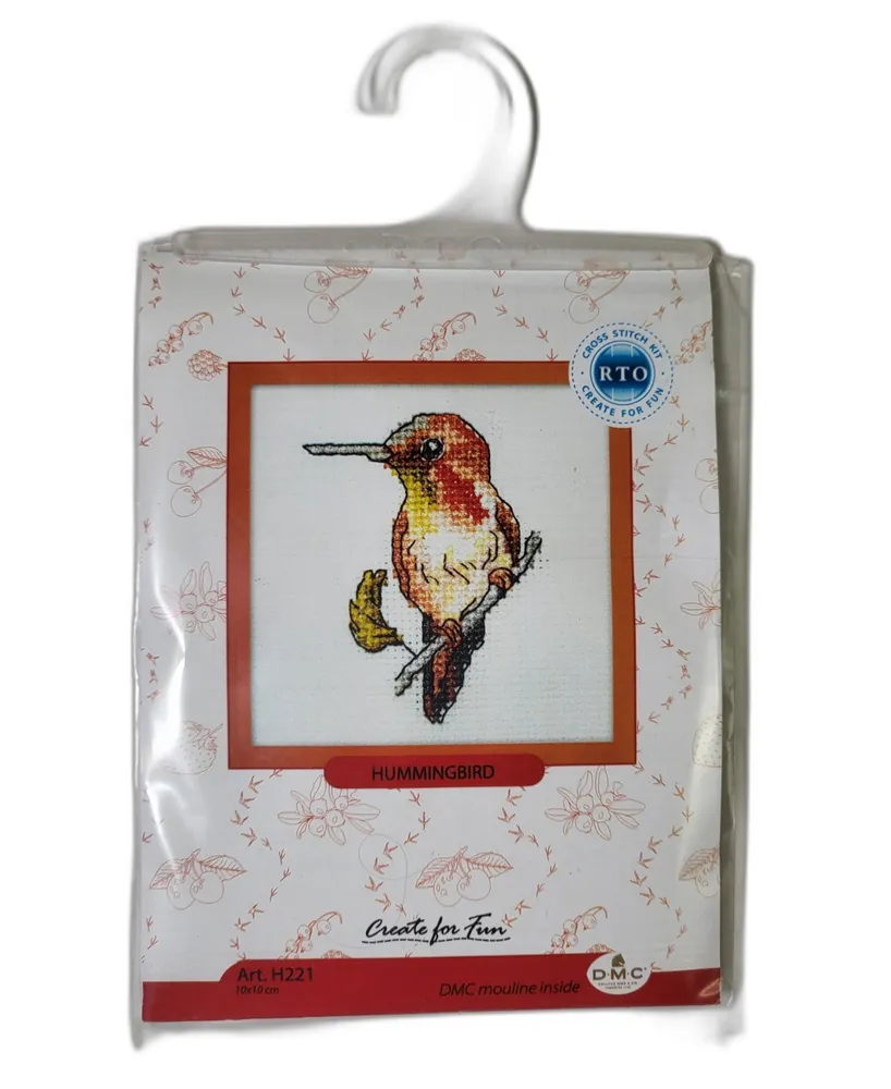 Rto Hummingbird H221 Counted Cross Stitch Kit