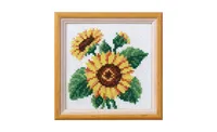 Orchidea Stamped Cross stitch kit "Sunflowers" 7512 - Assorted Pre