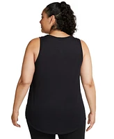 Nike Dri-fit Plus Racerback Curved-Hem Tank Top