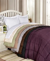 Superior Stripe Hypoallergenic Down Alternative Blanket, Full/Queen