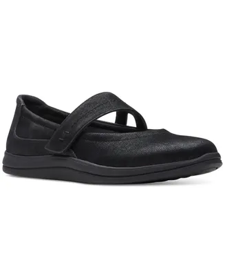 Clarks Women's Cloudsteppers Breeze Mj Strapped Flats