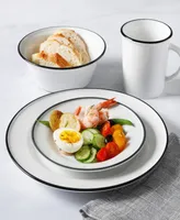 Martha Stewart Cliffield 16 Piece Dinnerware Set, Service for 4