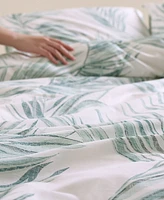 Tommy Bahama Home Canyon Palms Cotton Reversible 3 Piece Duvet Cover Set