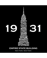 Empire State Building - Large Word Art Tote Bag