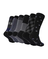 Men's Modern Collection Dress Socks 6 Pack