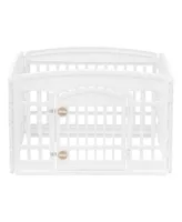 Iris Usa -inch Panel Exercise Pet Playpen with Door