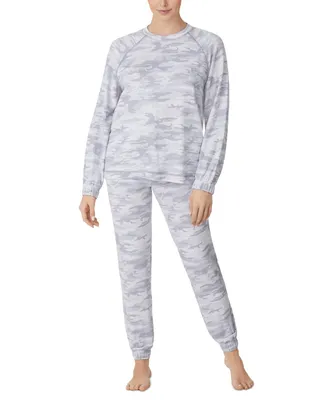 Sanctuary Women's 2-Pc. Brushed French Terry Jogger Pajamas Set
