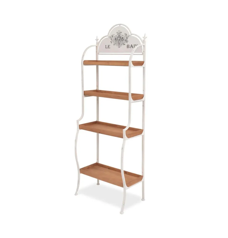 vidaXL Freestanding Shelving Unit 23.2"x13.8"x66.1"