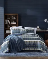 Nautica Marina Cove Cotton Reversible Quilt Set