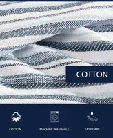 Closeout! Nautica Pembroke Yarn Dyed Cotton Reversible Blanket