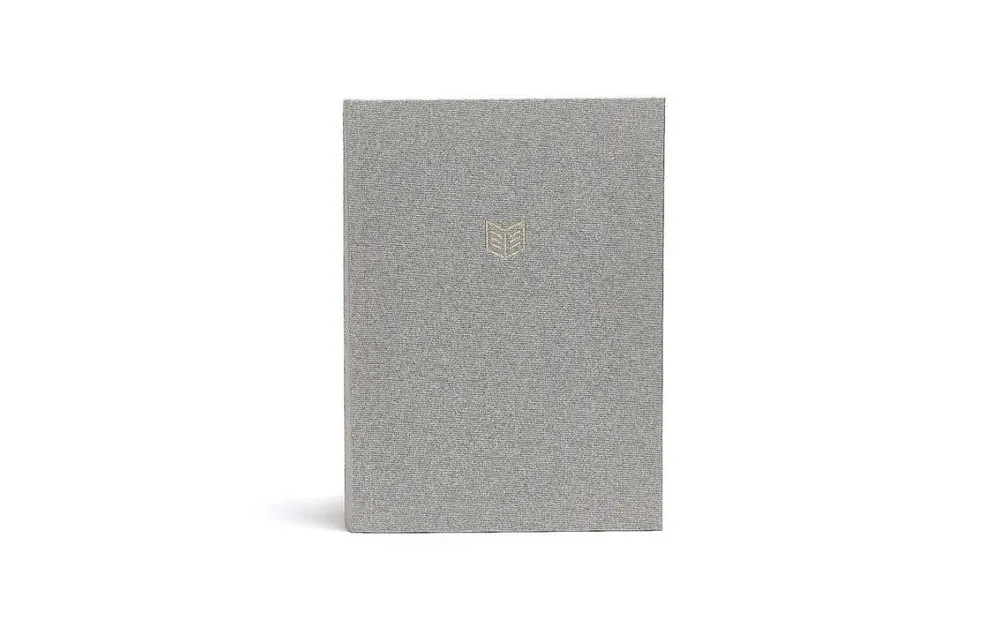 Csb She Reads Truth Bible, Gray Linen by Raechel Myers