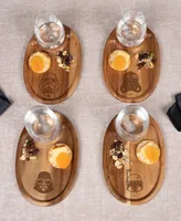 Star Wars Dark Side Wine Appetizer Plate Set of 4