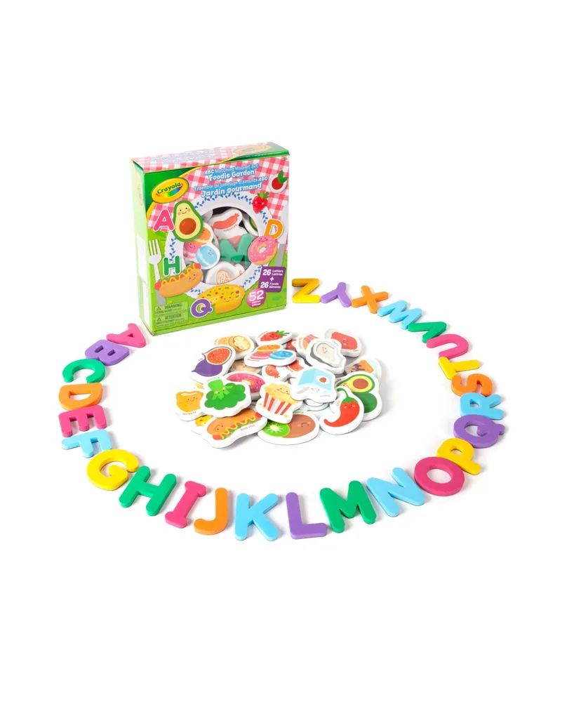 Grow 'N Up Crayola Abc Match Magnetic Set