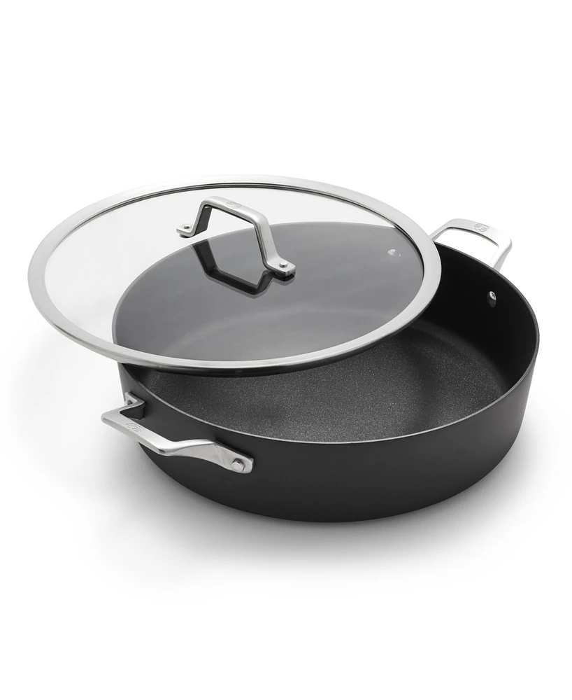 Calphalon Premier Hard-Anodized Nonstick 7 Quart Sauteuse with Lid